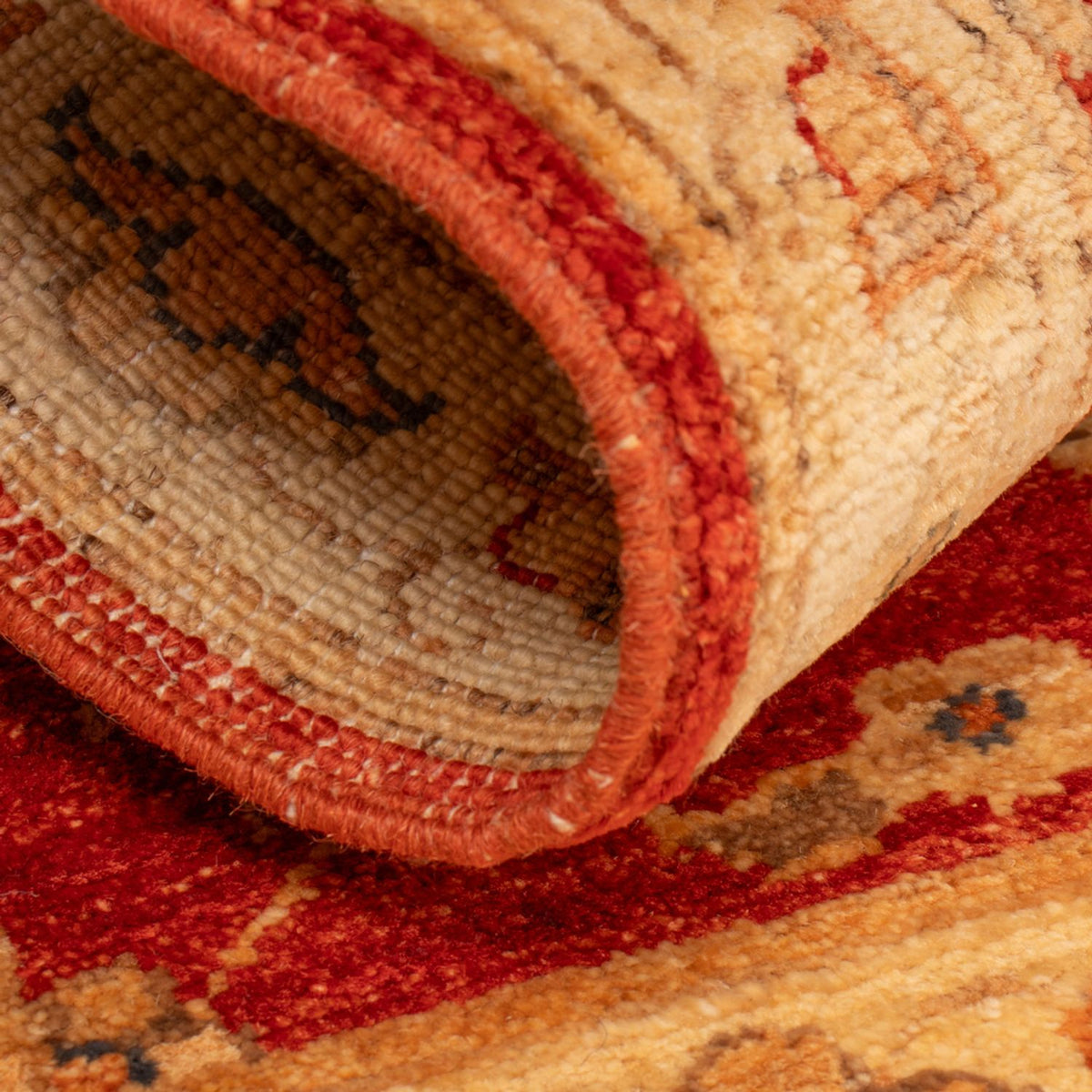 Alfombra Ziegler - 63 x 52 cm - rojo