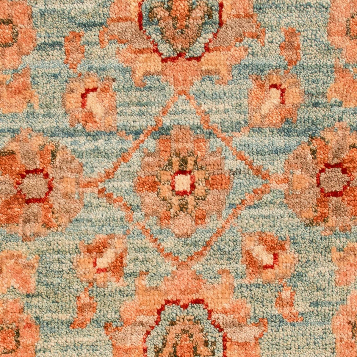 Alfombra Ziegler - 70 x 53 cm - azul claro