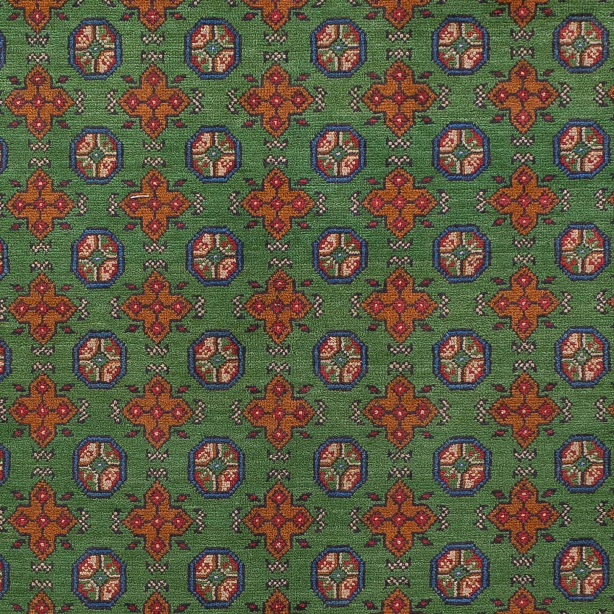 Alfombra afgana - Filpa - 390 x 297 cm - verde