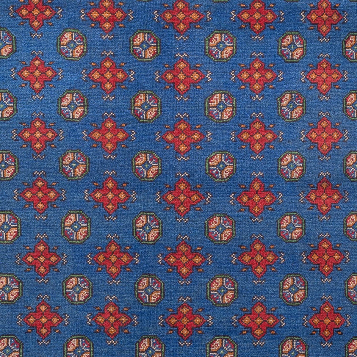 Alfombra afgana - Filpa - 392 x 300 cm - azul