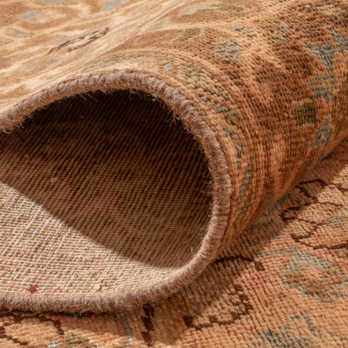 Alfombra Vintage - 362 x 263 cm - beige oscuro