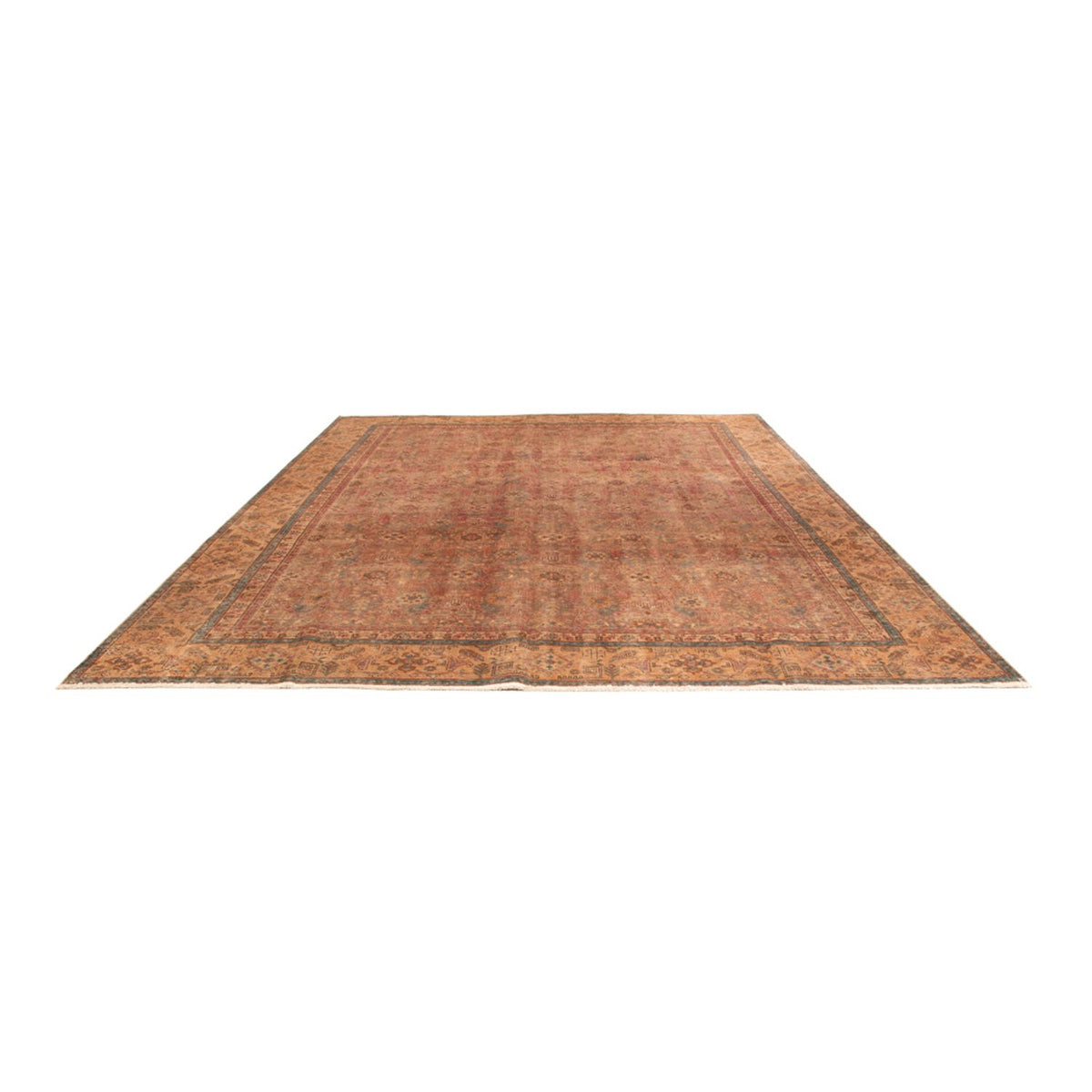 Alfombra Vintage - 364 x 273 cm - beige oscuro