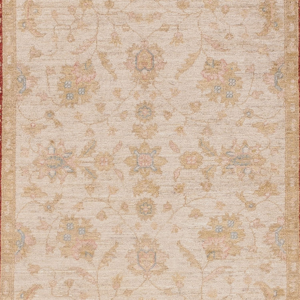Alfombra de pasillo Alfombra Ziegler - 394 x 121 cm - beige