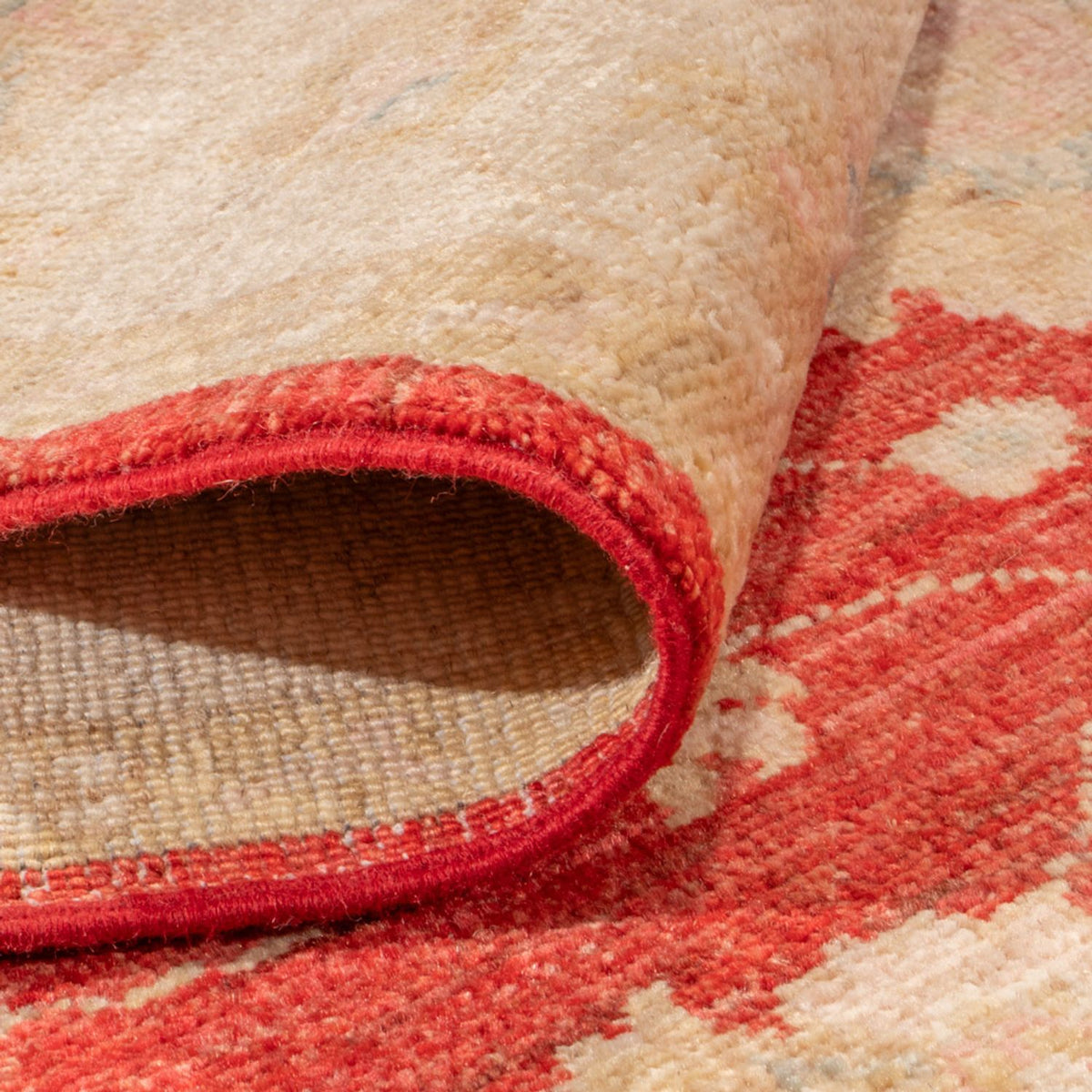 Alfombra de pasillo Alfombra Ziegler - 393 x 122 cm - rojo