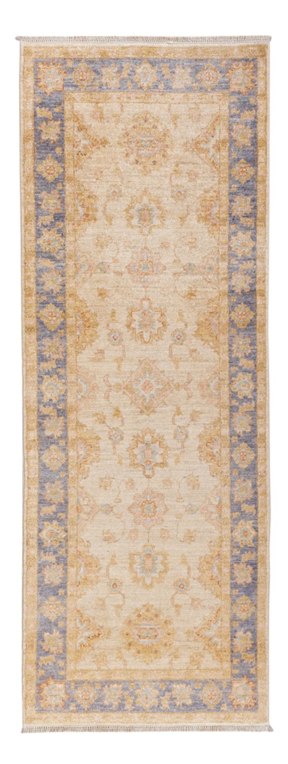 Alfombra de pasillo Alfombra Ziegler - 200 x 68 cm - beige