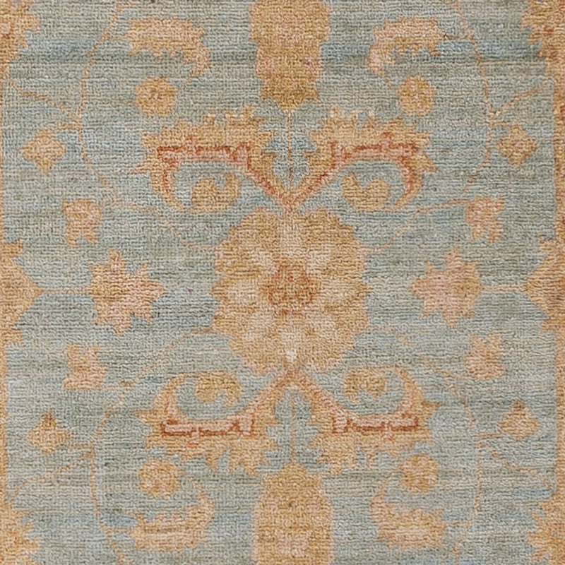 Alfombra de pasillo Alfombra Ziegler - 202 x 70 cm - azul claro