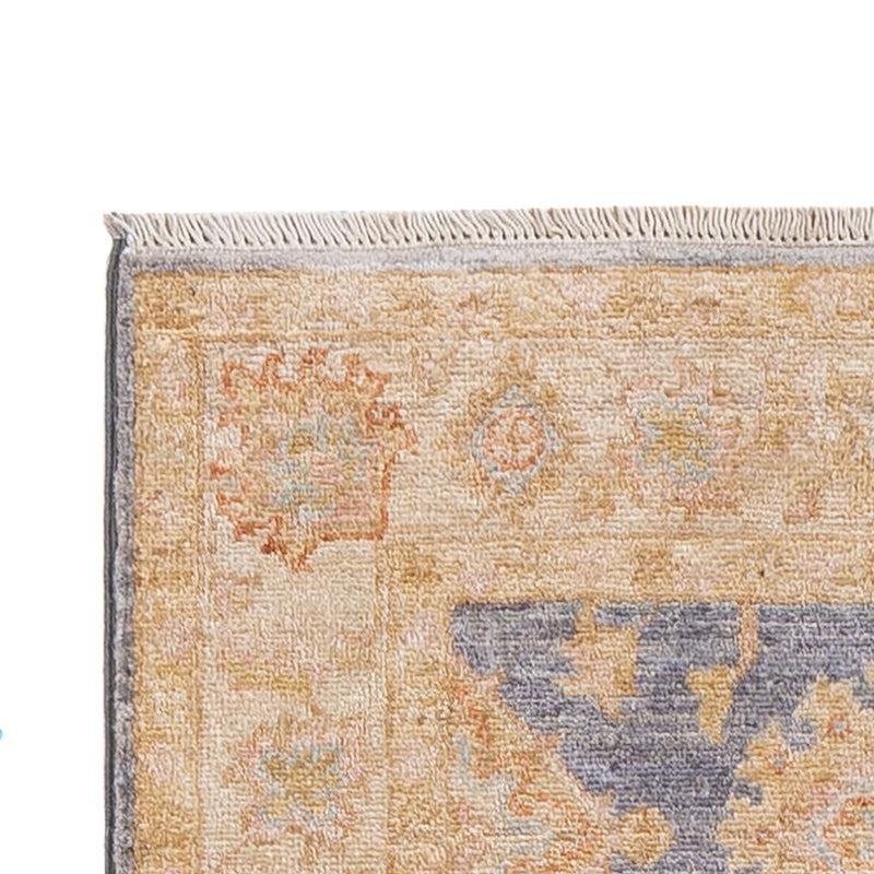 Alfombra de pasillo Alfombra Ziegler - 198 x 72 cm - azul petróleo