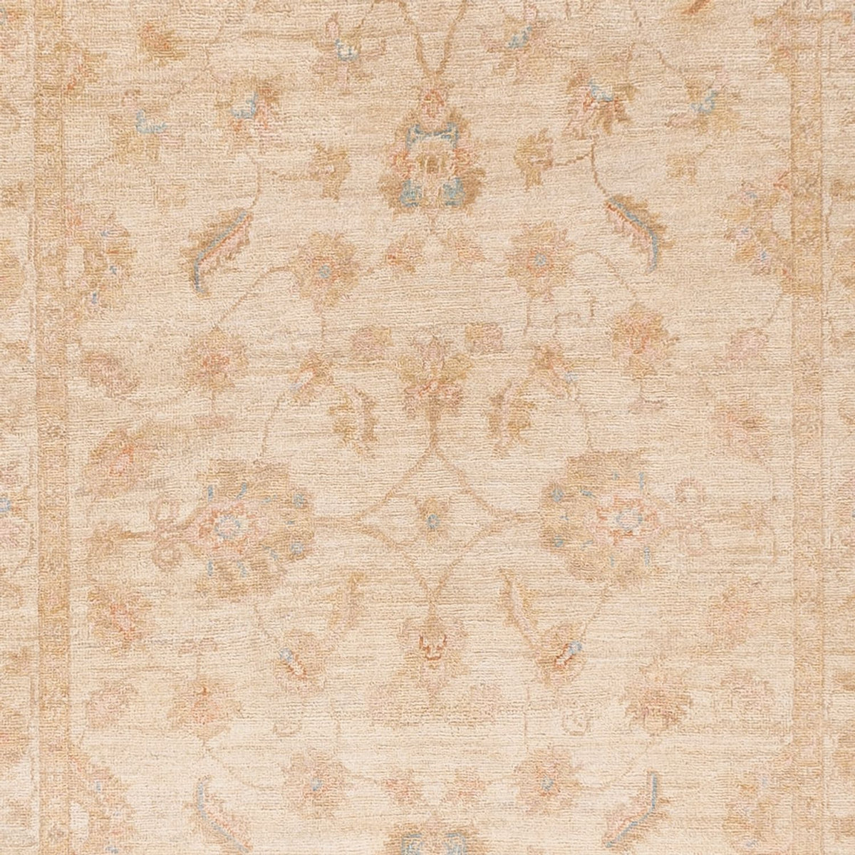 Alfombra de pasillo Alfombra Ziegler - 400 x 128 cm - beige