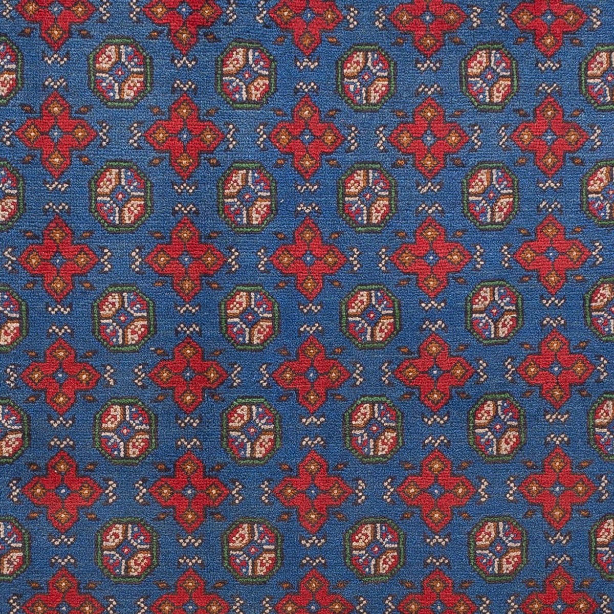 Alfombra afgana - Filpa - 355 x 252 cm - azul