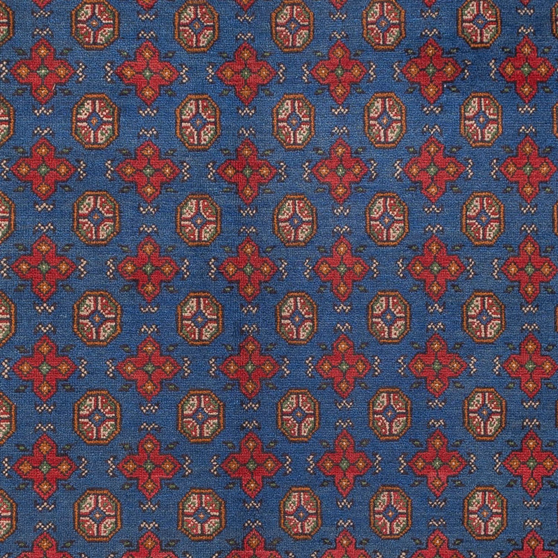 Alfombra afgana - Filpa - 394 x 303 cm - azul