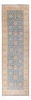 Alfombra de pasillo Alfombra Ziegler - 396 x 121 cm - azul claro