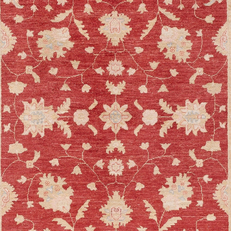 Alfombra de pasillo Alfombra Ziegler - 409 x 149 cm - rojo