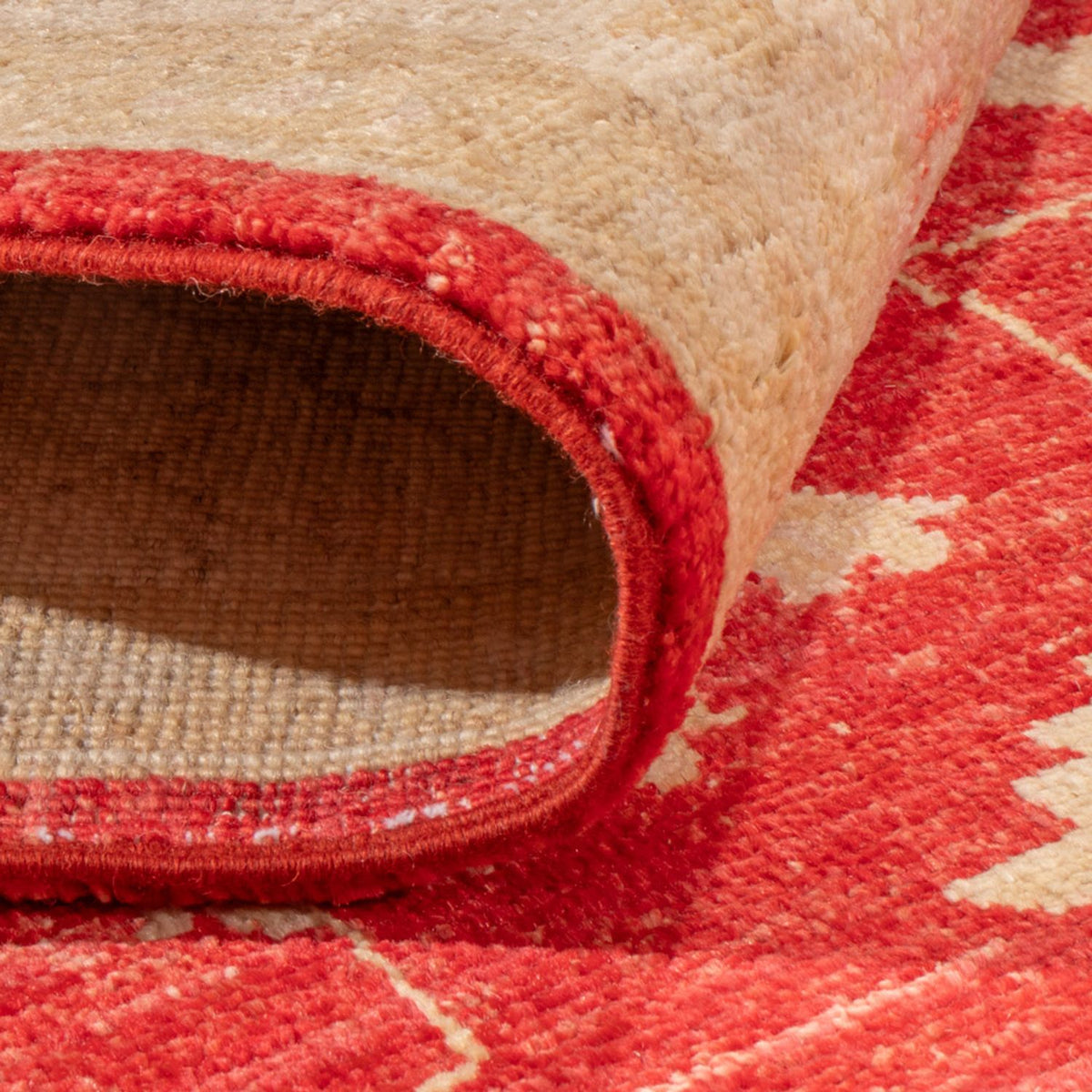 Alfombra de pasillo Alfombra Ziegler - 409 x 149 cm - rojo