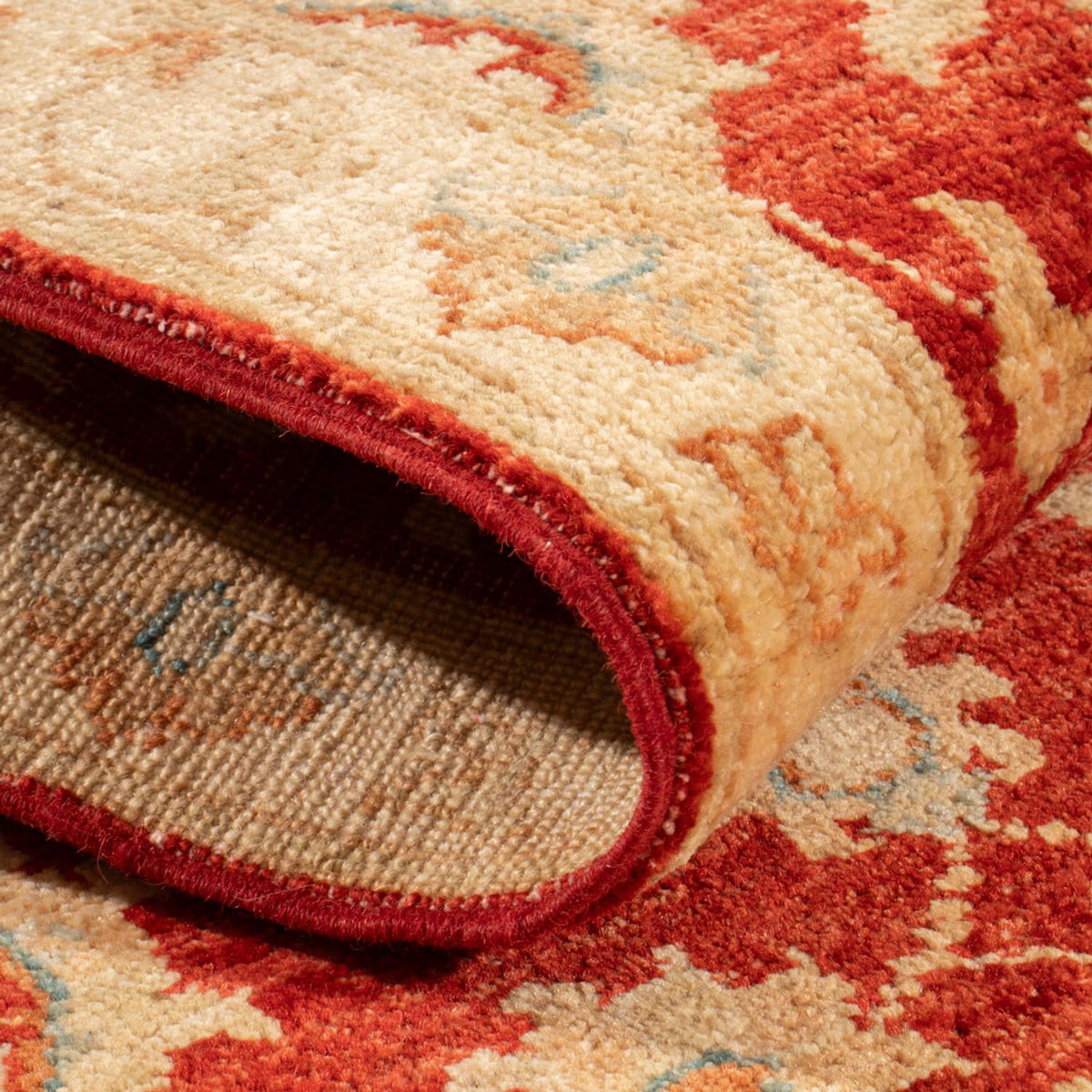 Alfombra de pasillo Alfombra Ziegler - 148 x 48 cm - rojo