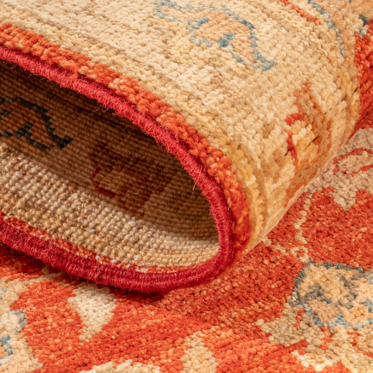 Alfombra de pasillo Alfombra Ziegler - 156 x 50 cm - rojo