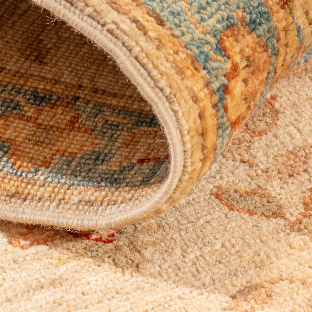 Alfombra de pasillo Alfombra Ziegler - 153 x 50 cm - beige