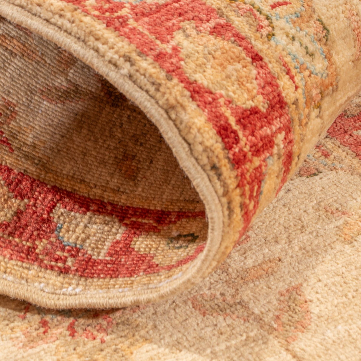 Alfombra de pasillo Alfombra Ziegler - 147 x 49 cm - beige