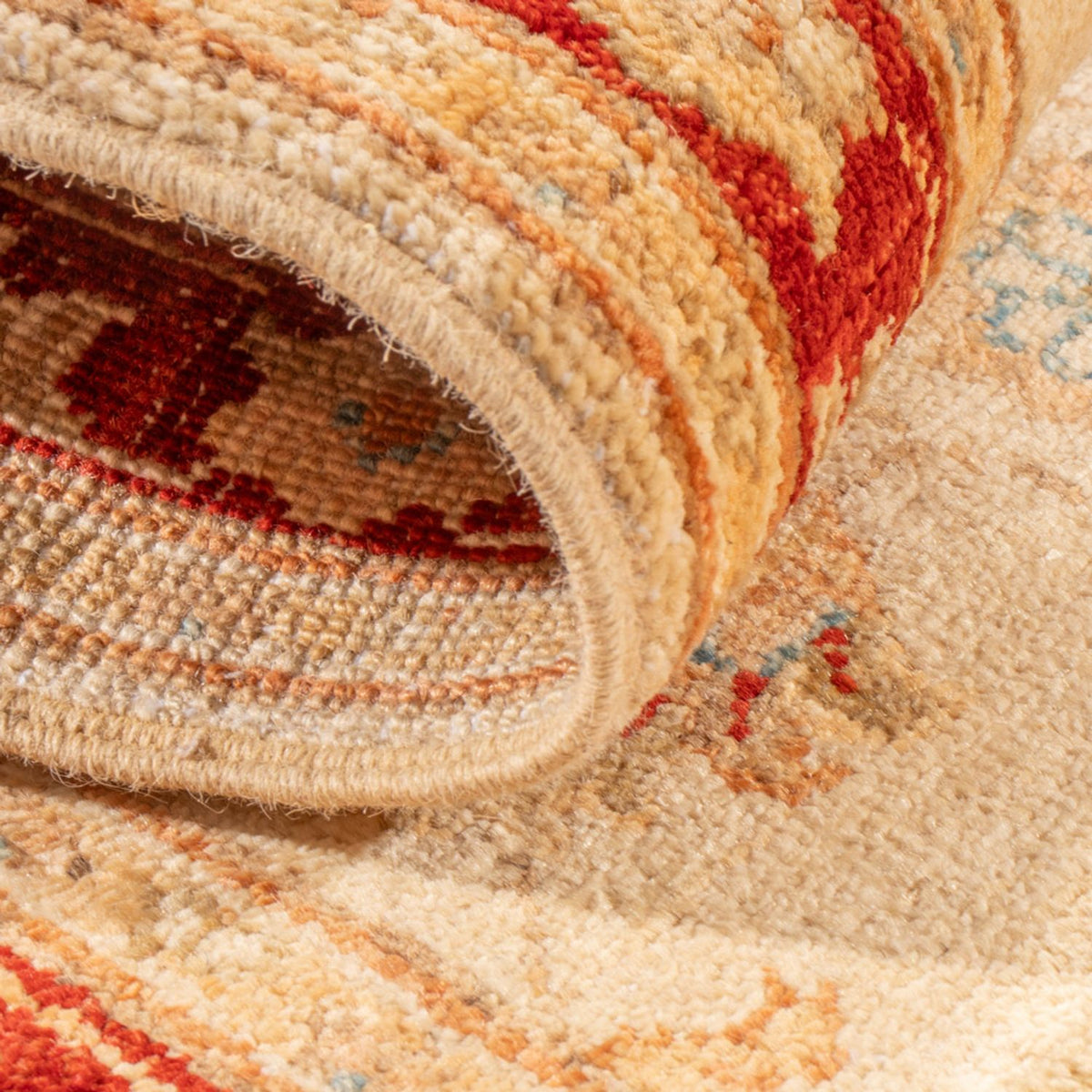 Alfombra de pasillo Alfombra Ziegler - 165 x 52 cm - beige