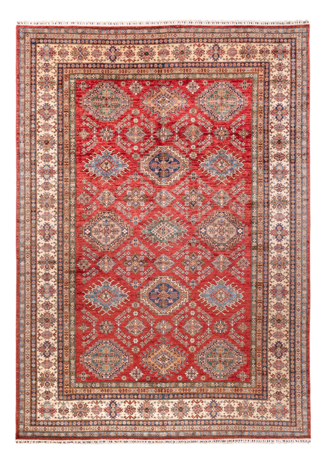 Alfombra Ziegler - Kazak - 374 x 274 cm - rojo