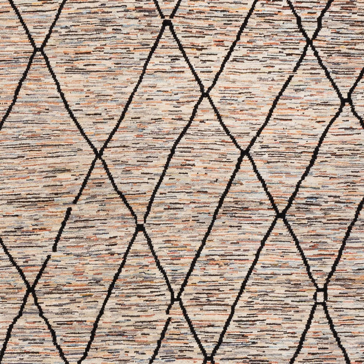 Alfombra de diseño - 284 x 218 cm - beige oscuro