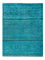 Alfombra Ziegler - Vintage/revestido - 201 x 148 cm - azul