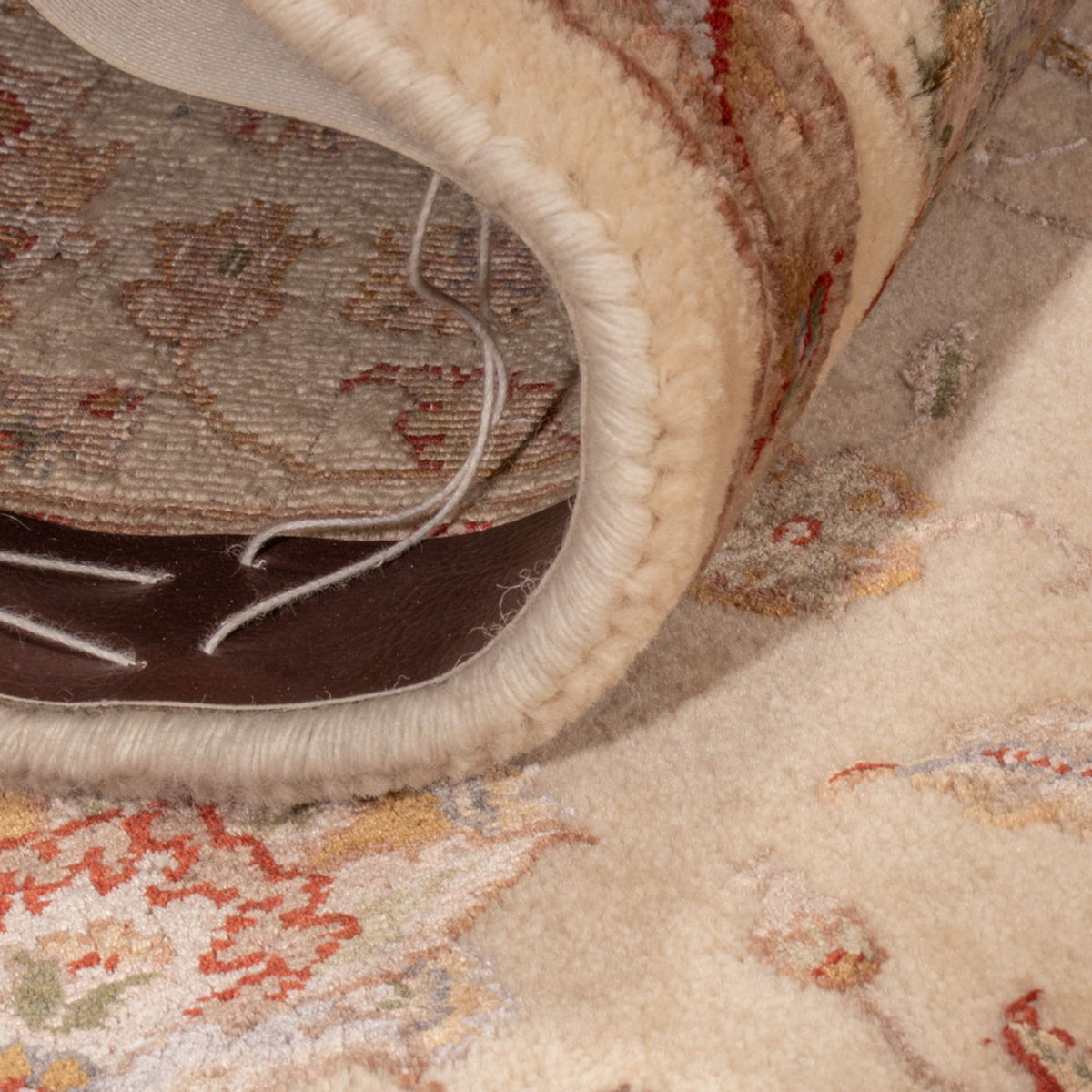 Alfombra oriental - Tabriz - 185 x 120 cm - crema