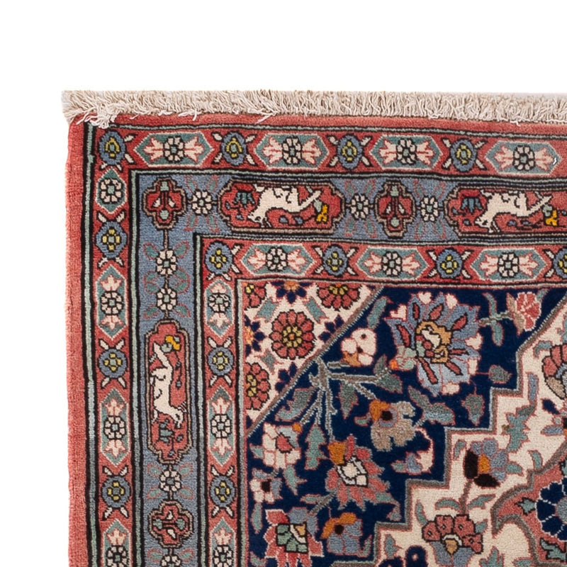 Alfombra persa - Nómada - 158 x 106 cm - azul oscuro