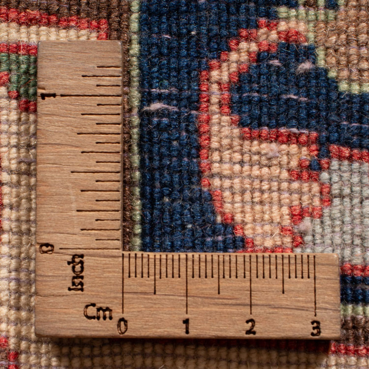 Alfombra persa - Nómada - 158 x 106 cm - azul oscuro