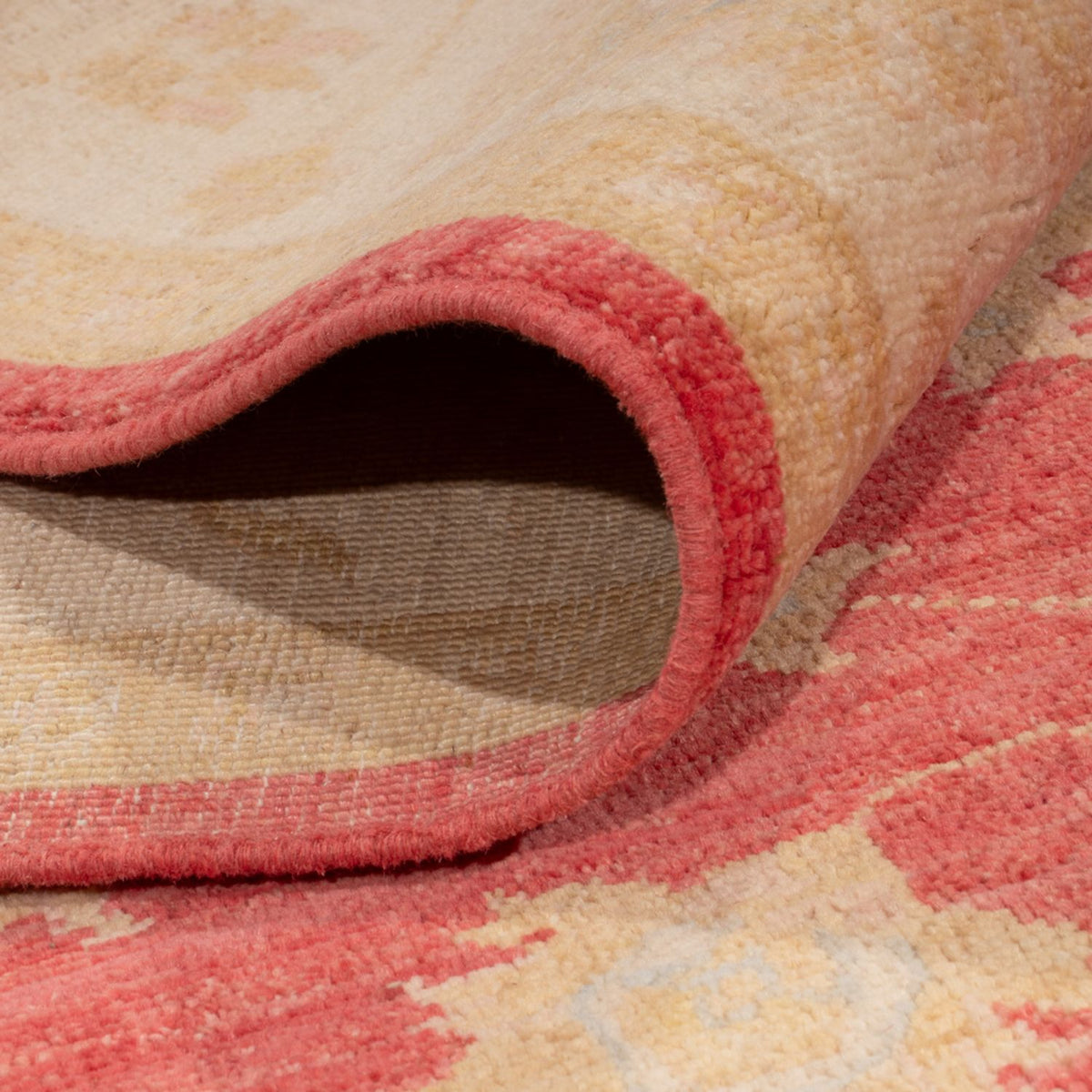 Alfombra Ziegler - 296 x 203 cm - rojo oscuro
