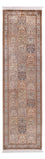 Alfombra de pasillo Alfombra de seda - Seda de Cachemira - 305 x 81 cm - beige oscuro
