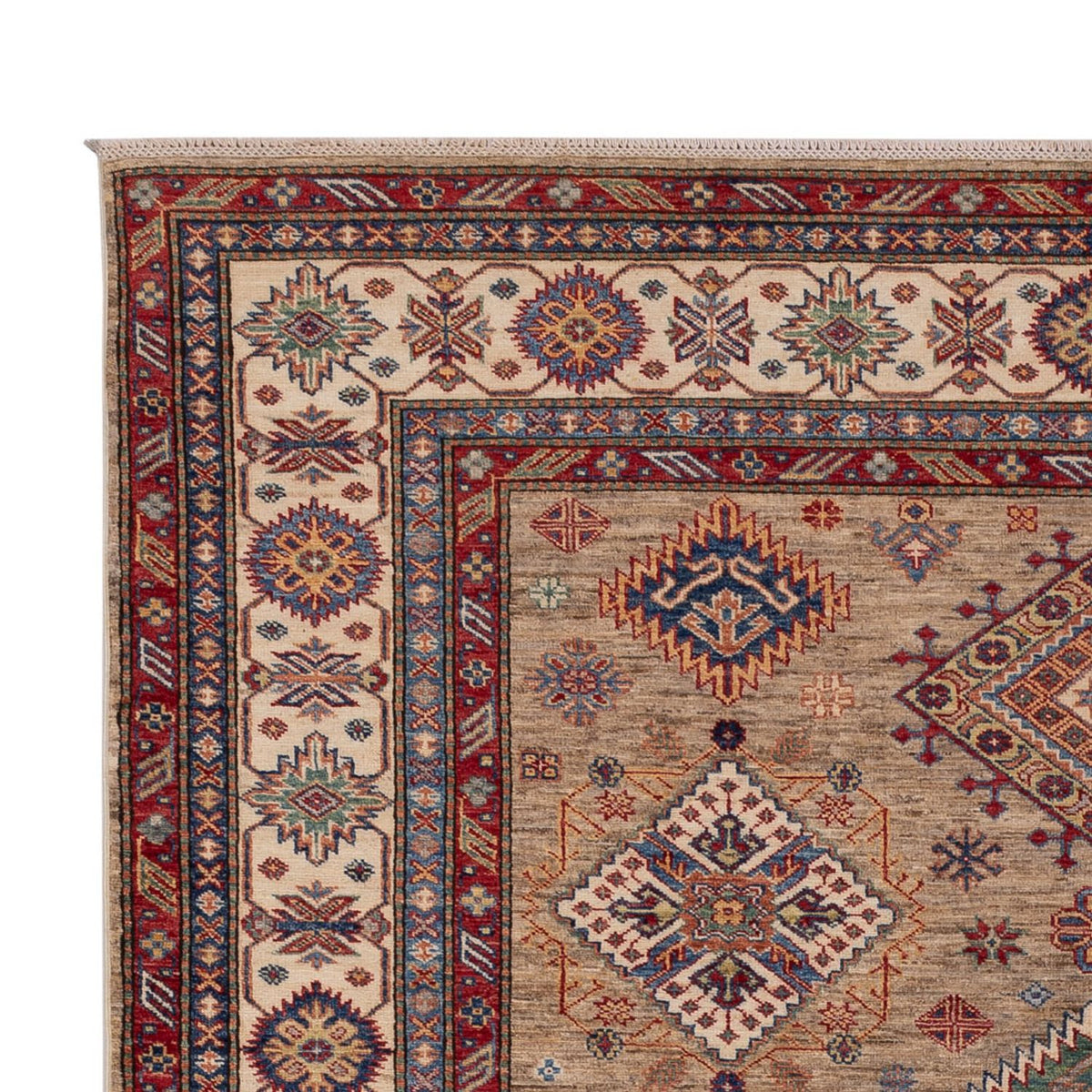 Alfombra Ziegler - Kazak - 295 x 204 cm - beige oscuro