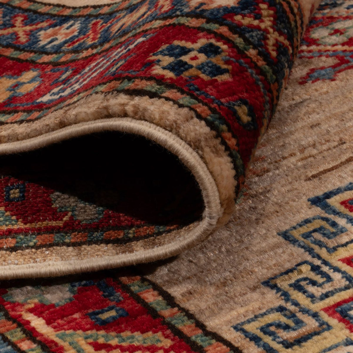 Alfombra Ziegler - Kazak - 295 x 204 cm - beige oscuro