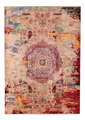 Alfombra de diseño - 239 x 175 cm - multicolor