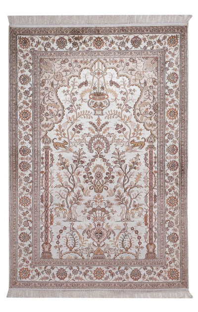 Seda china Alfombra 122x183cm - Alfombra oriental