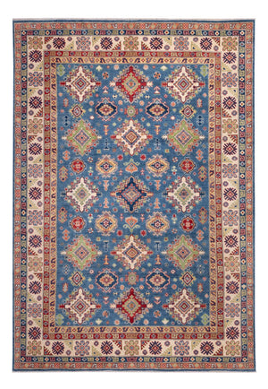 Alfombra Ziegler - Kazak - 296 x 198 cm - azul