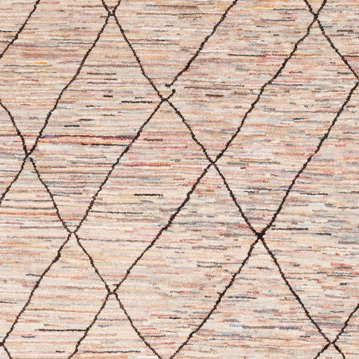 Alfombra bereber - 293 x 257 cm - beige