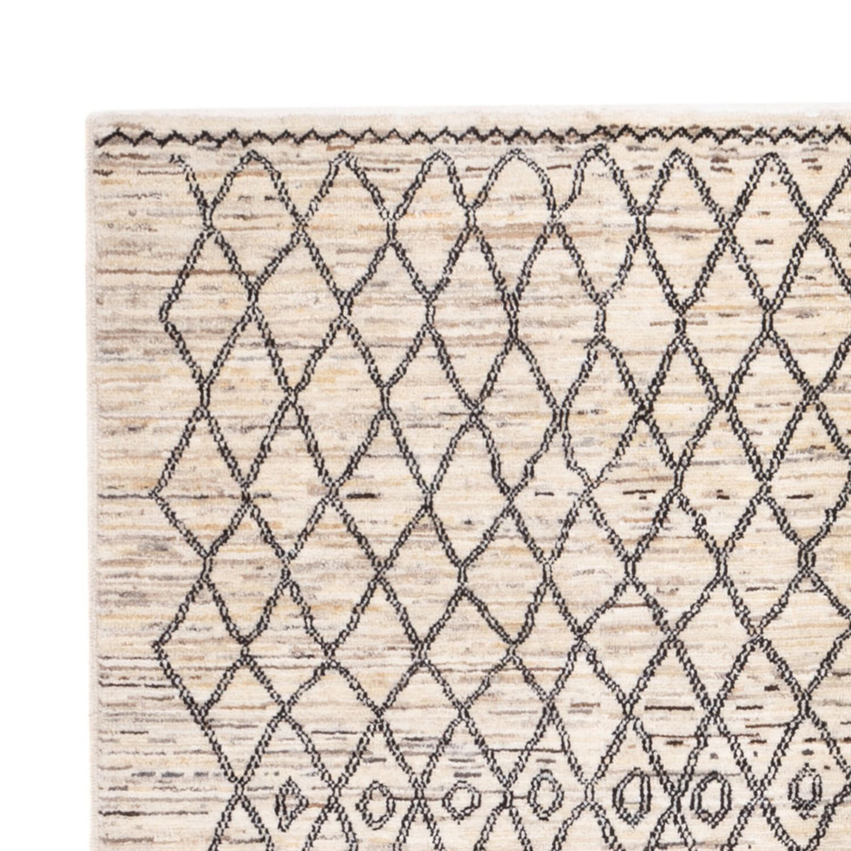 Alfombra bereber - 200 x 148 cm - beige