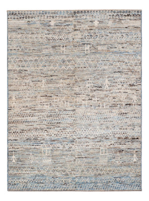 Alfombra bereber - 238 x 175 cm - beige oscuro