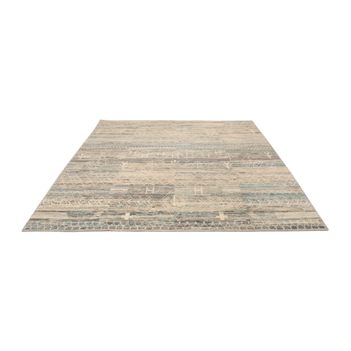 Alfombra bereber - 290 x 257 cm - multicolor