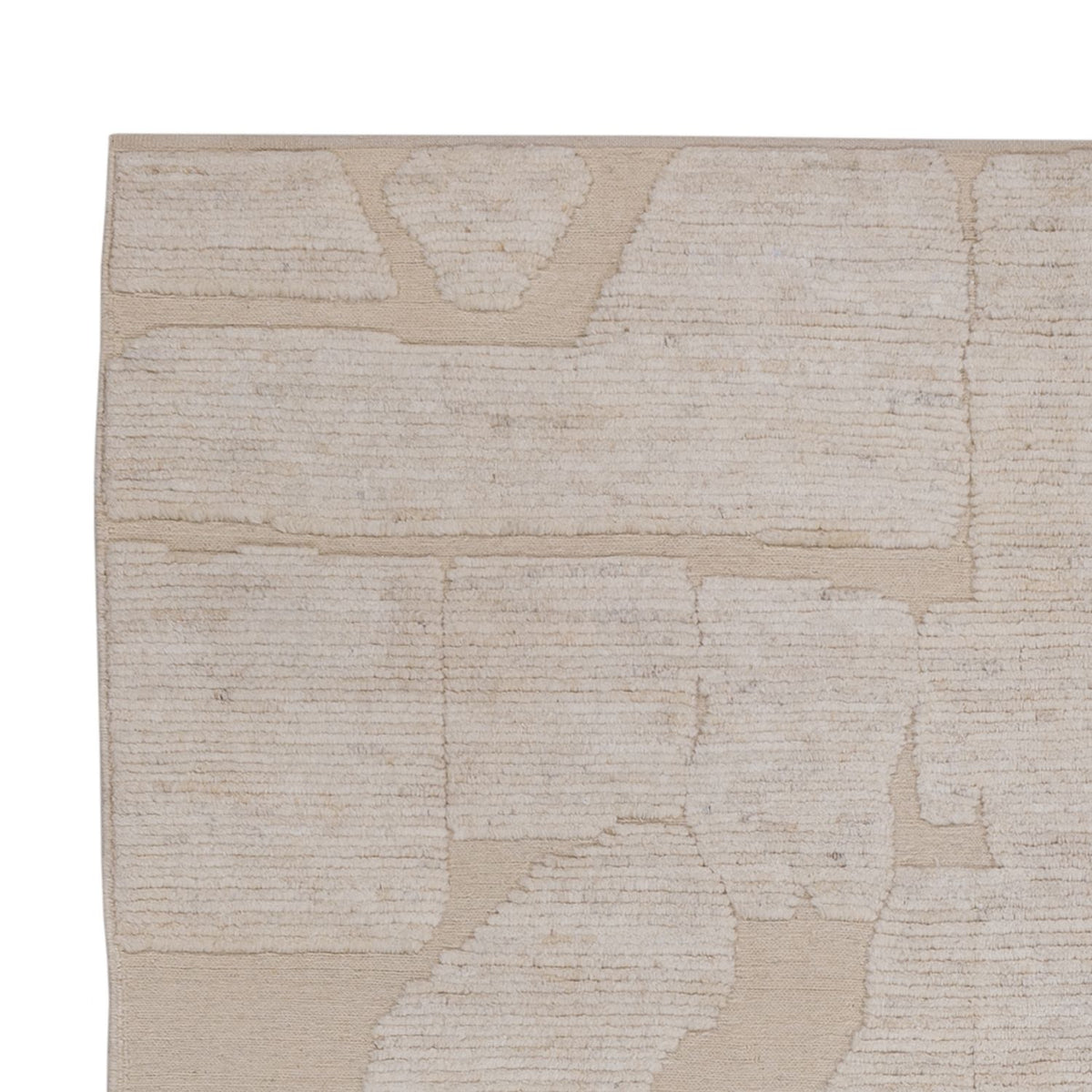 Alfombra bereber - 298 x 200 cm - crema