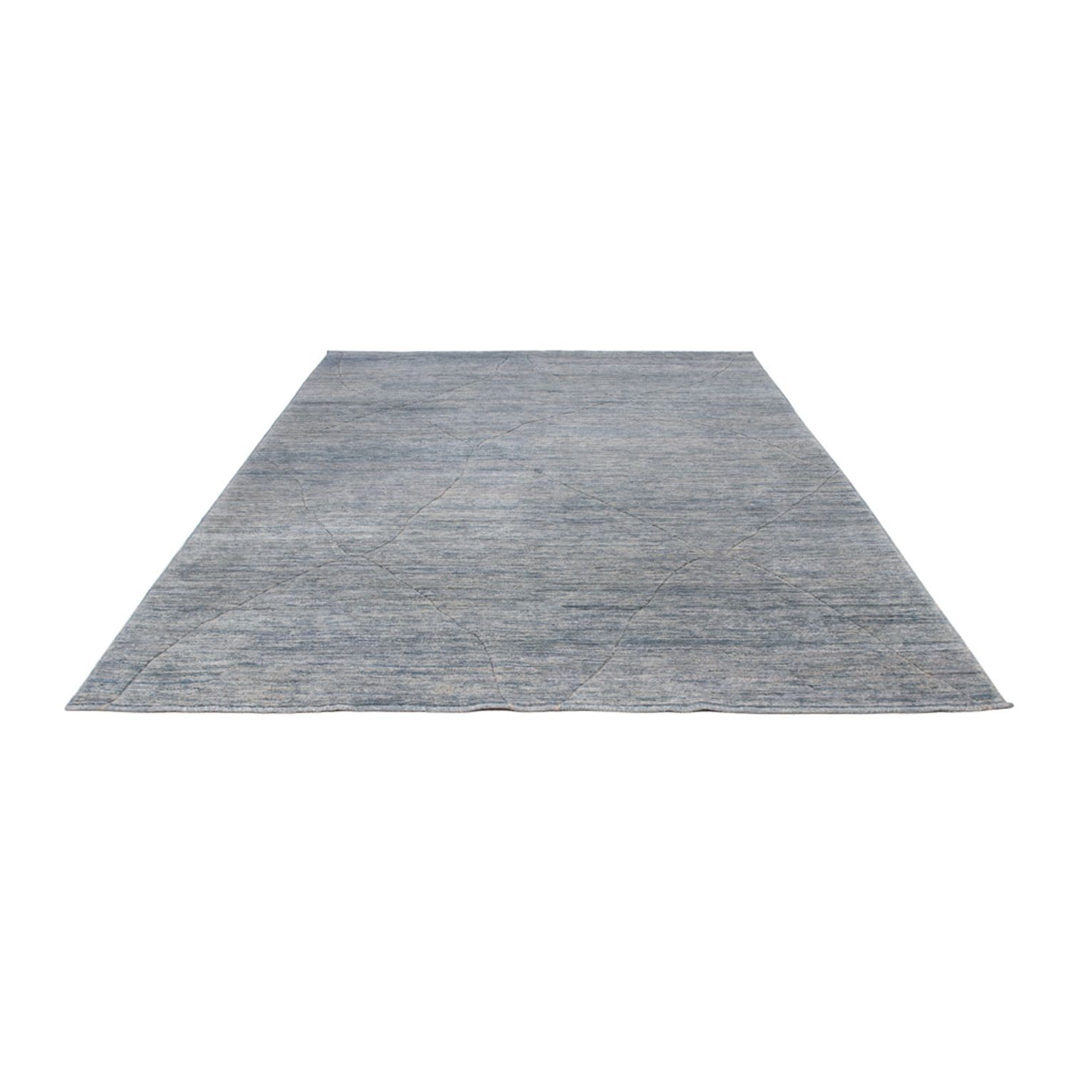 Alfombra bereber - 360 x 274 cm - azul marino