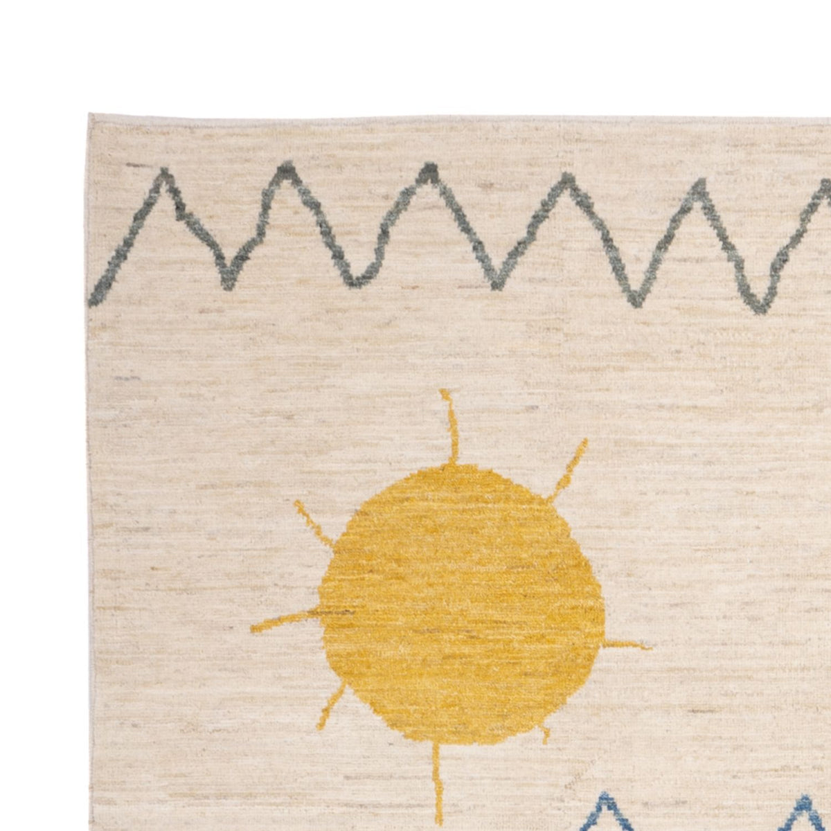 Alfombra bereber - 241 x 172 cm - natural