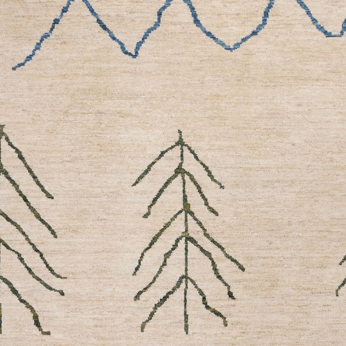 Alfombra bereber - 295 x 203 cm - natural