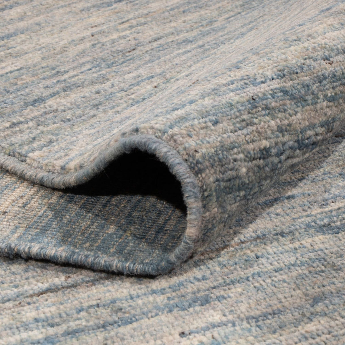 Alfombra bereber - 298 x 258 cm - azul marino