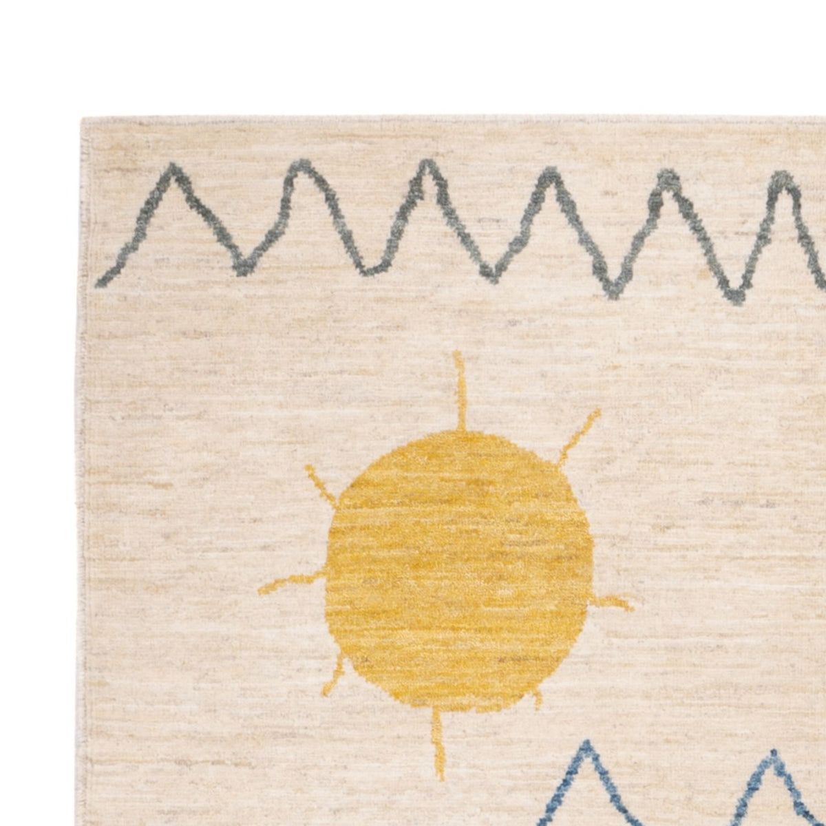 Alfombra bereber - 200 x 146 cm - crema