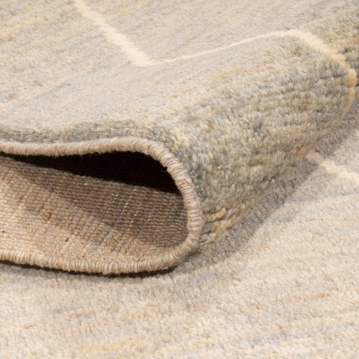 Alfombra bereber - 237 x 170 cm - gris claro