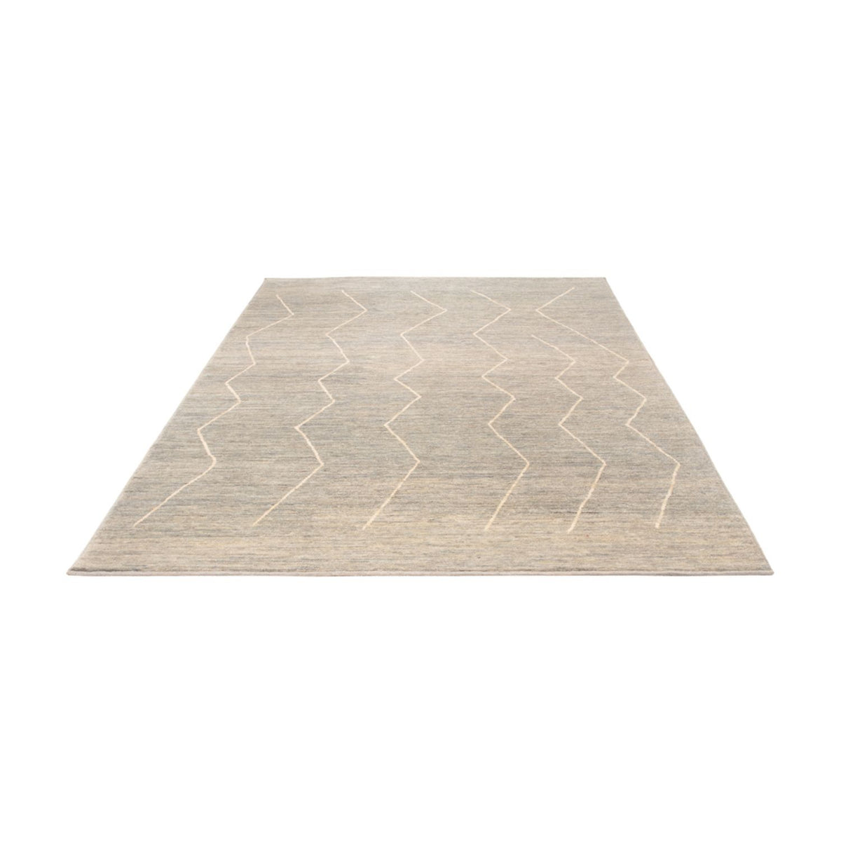 Alfombra bereber - 237 x 170 cm - gris claro