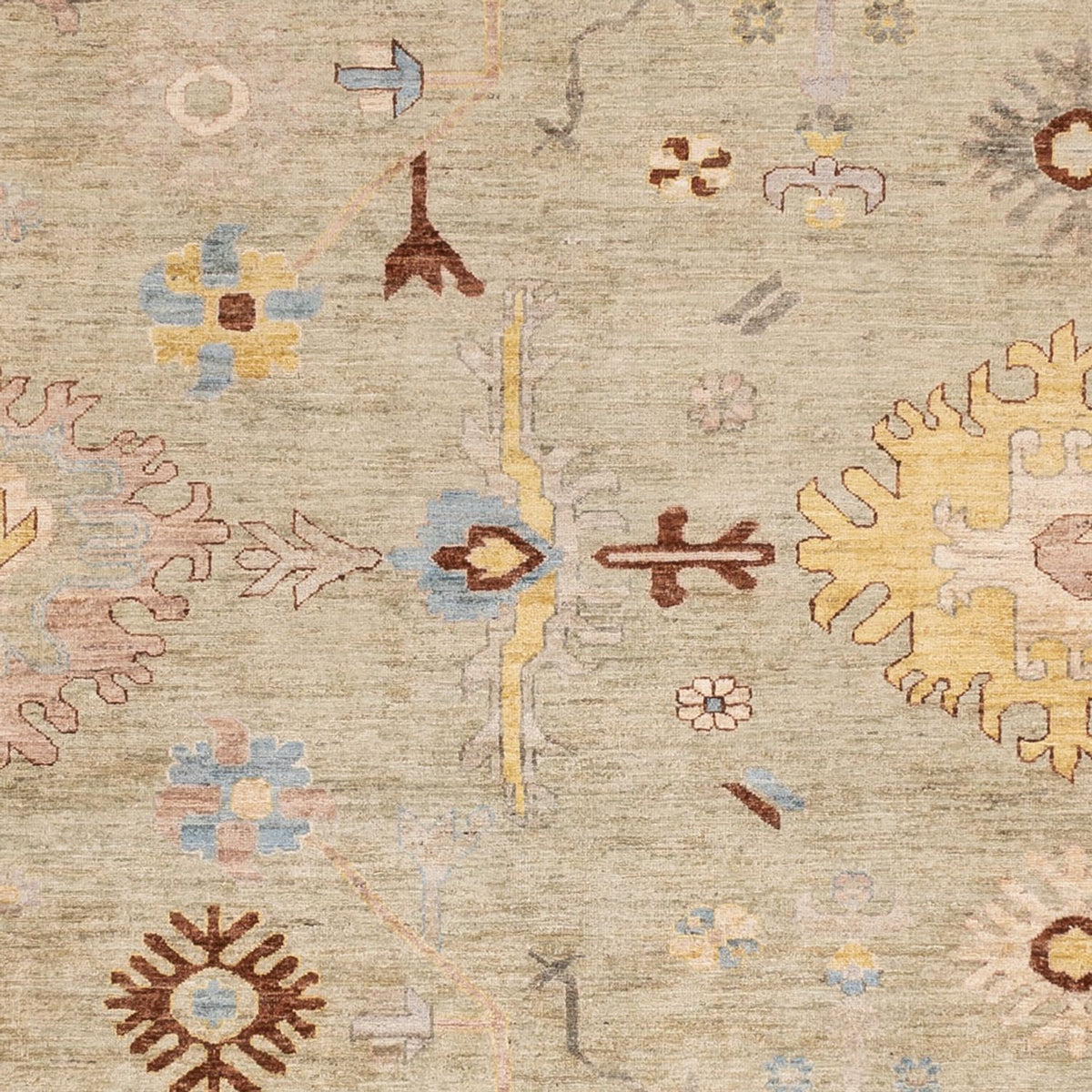 Alfombra Ziegler - Usak - 341 x 248 cm - beige