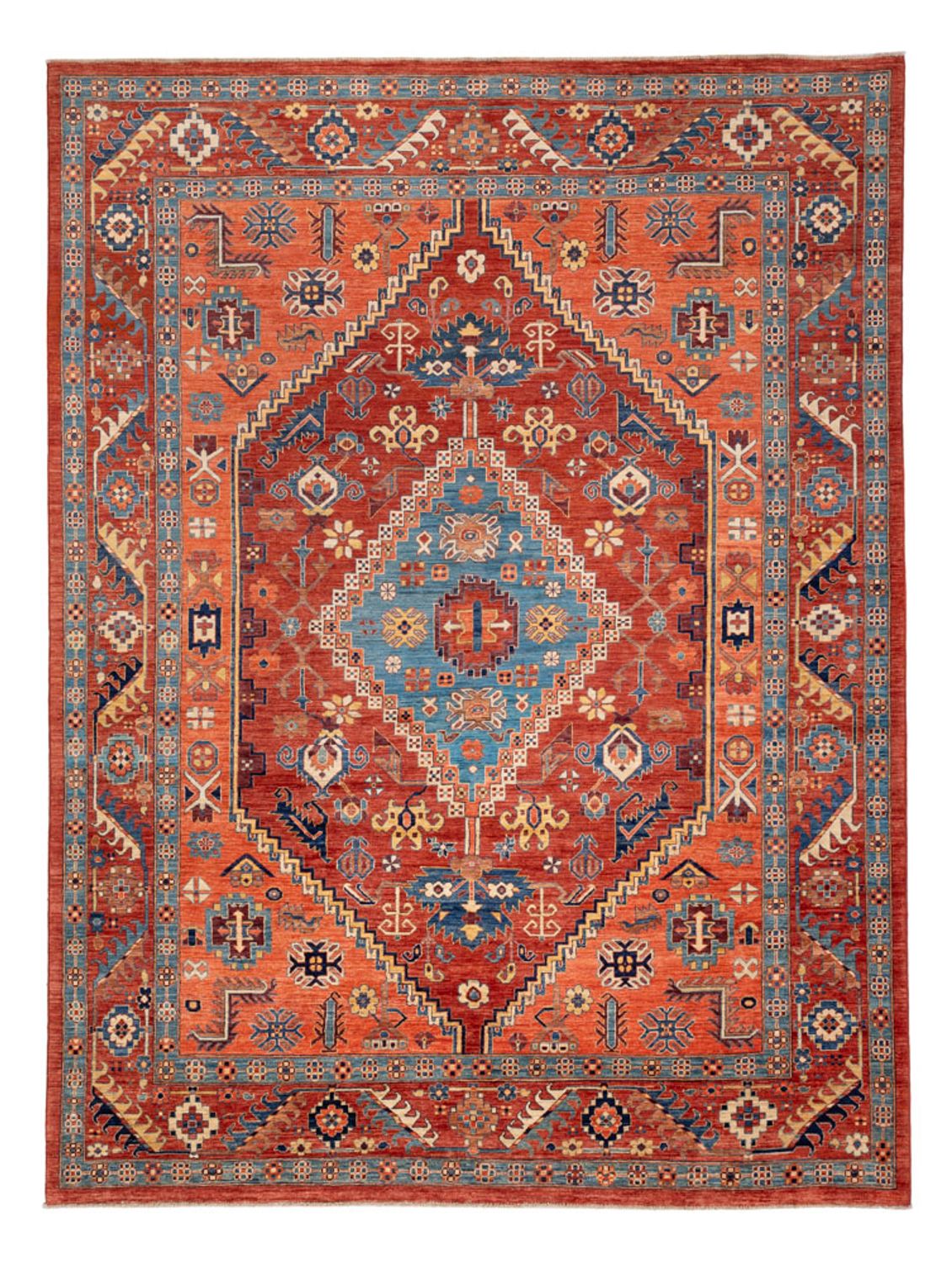 Alfombra Ziegler - Usak - 351 x 266 cm - rojo
