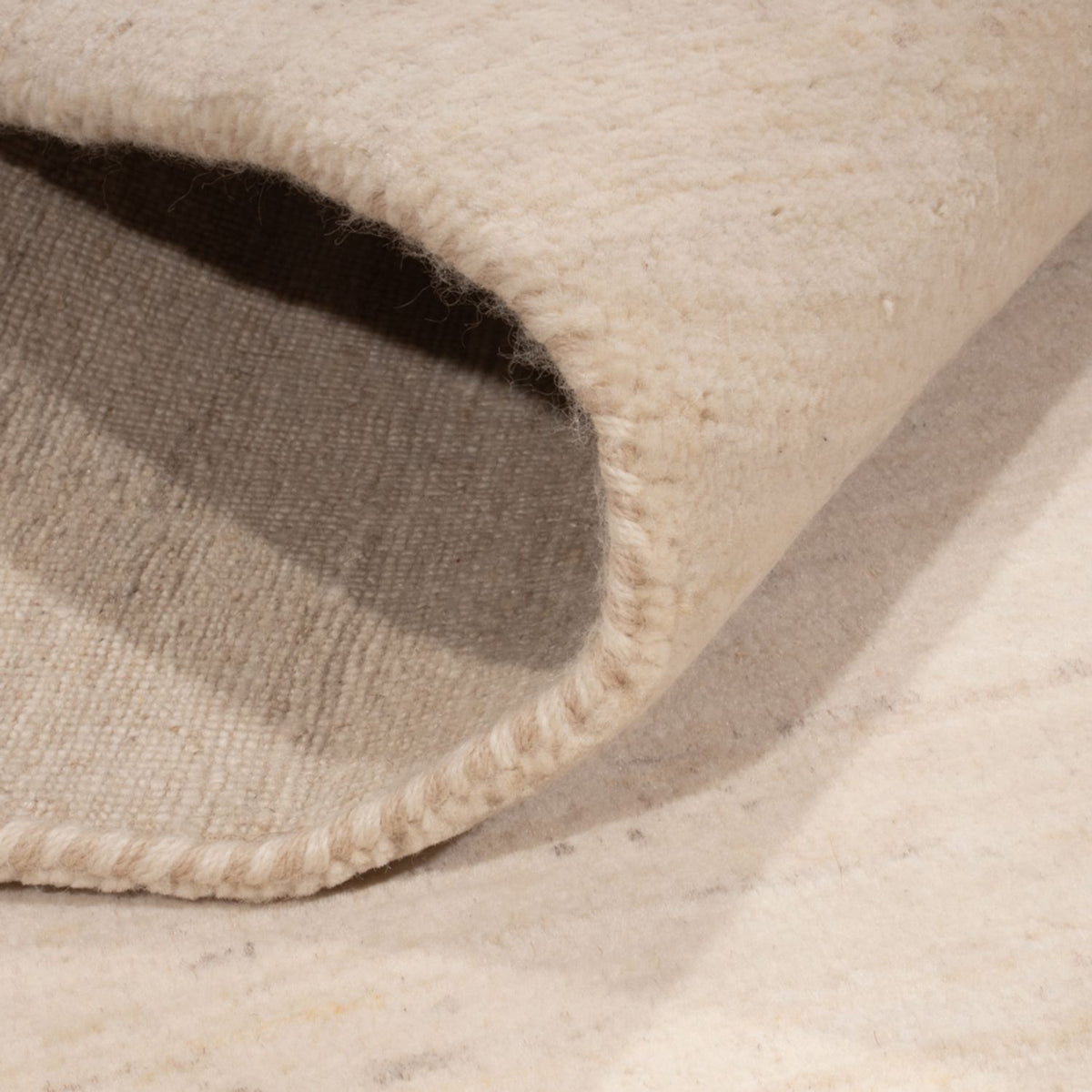 Alfombra Gabbeh - Loribaft Indus - 209 x 155 cm - plata